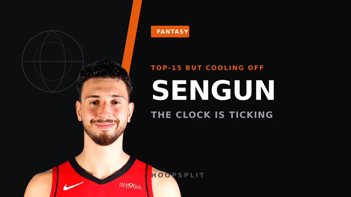 Alperen Sengun's Stock Is Slipping — Does Your Fantasy Roster Care?