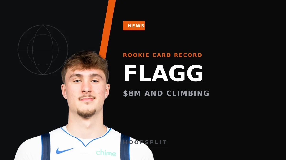 Cooper Flagg's $8.04M Rookie Card Says Everything About His Fantasy Stock