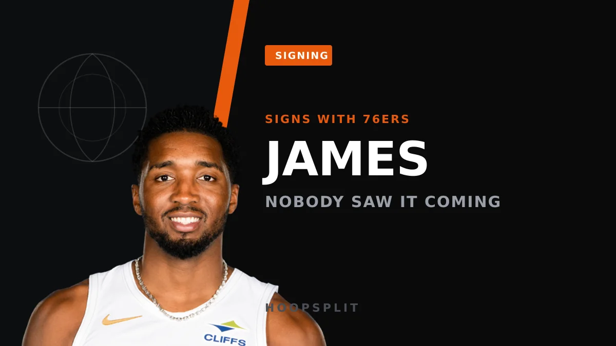 Donovan Mitchell Admits He Never Saw LeBron Landing in Philadelphia