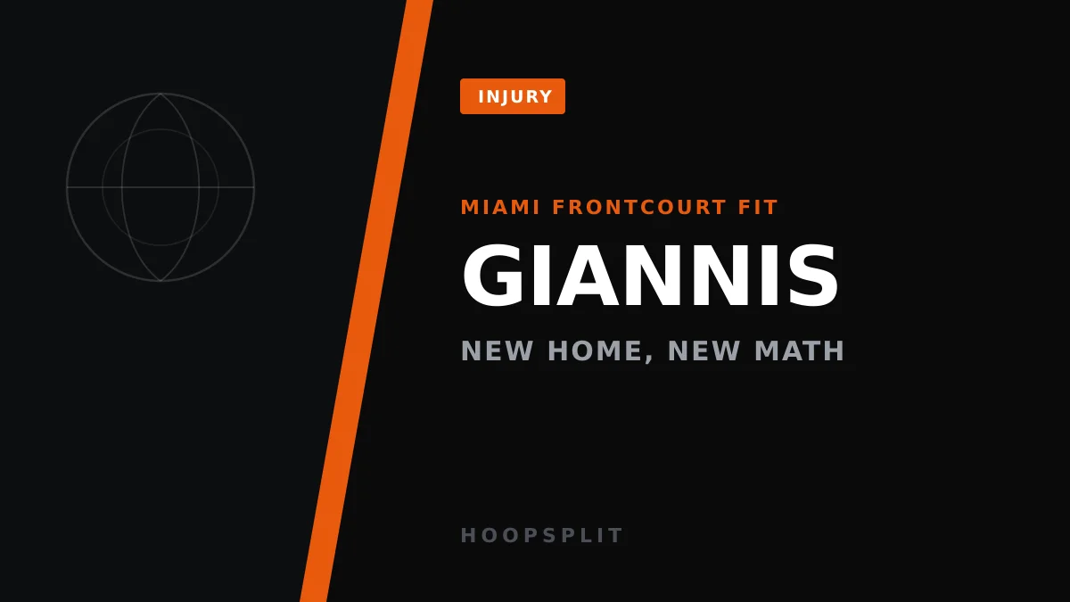 Giannis and Bam Share the Miami Frontcourt — Does the Fit Actually Work?