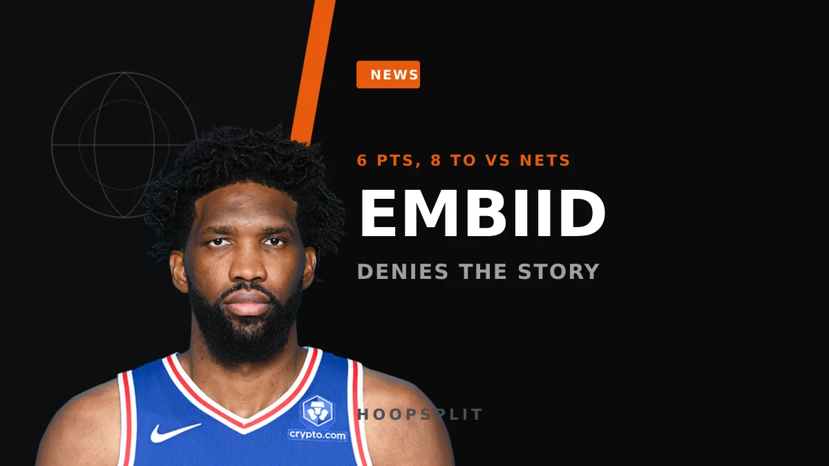 Joel Embiid Shoots Down Tardiness Report: 'I'm an Easy Target'