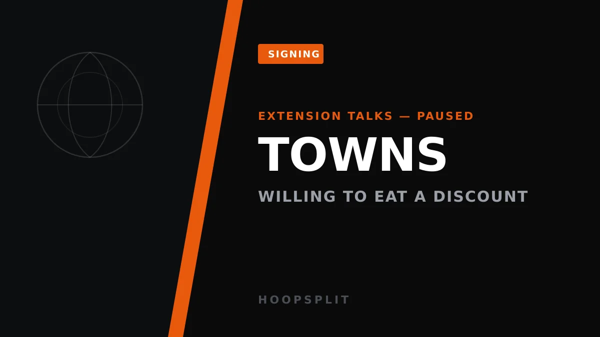 Karl-Anthony Towns Will Take a Discount From the Knicks — For a Price