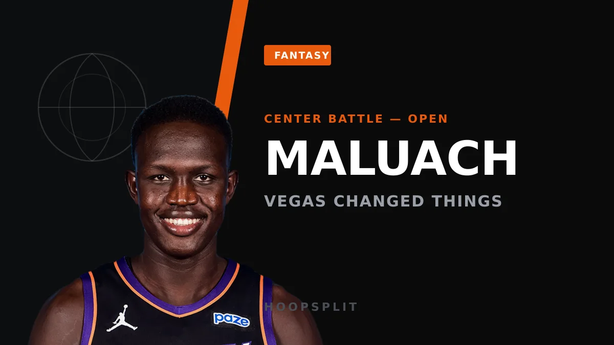 Khaman Maluach's Summer League Surge Makes Him Phoenix's Center to Watch
