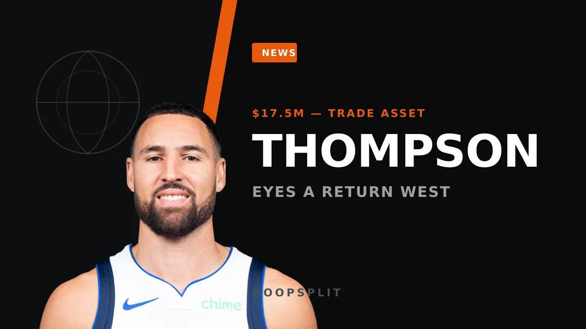 Klay Thompson Would Welcome a Lakers Return — But the Math Is Ugly