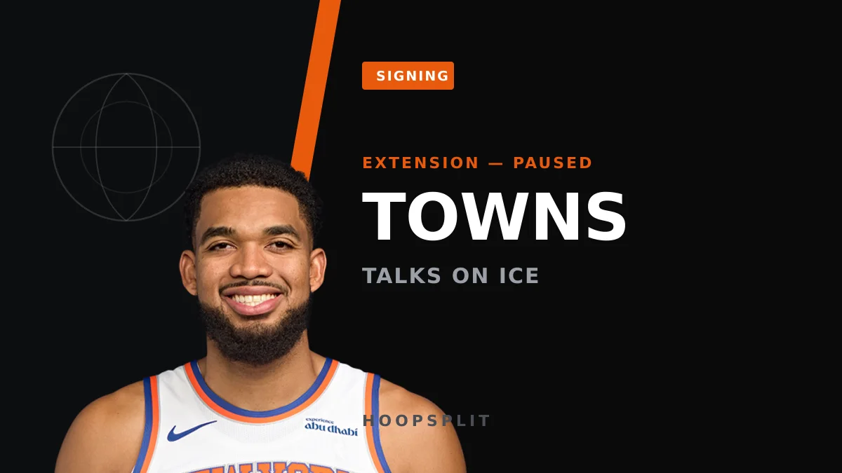 Knicks Freeze Extension Talks With Towns, Hart, McBride and Kolek