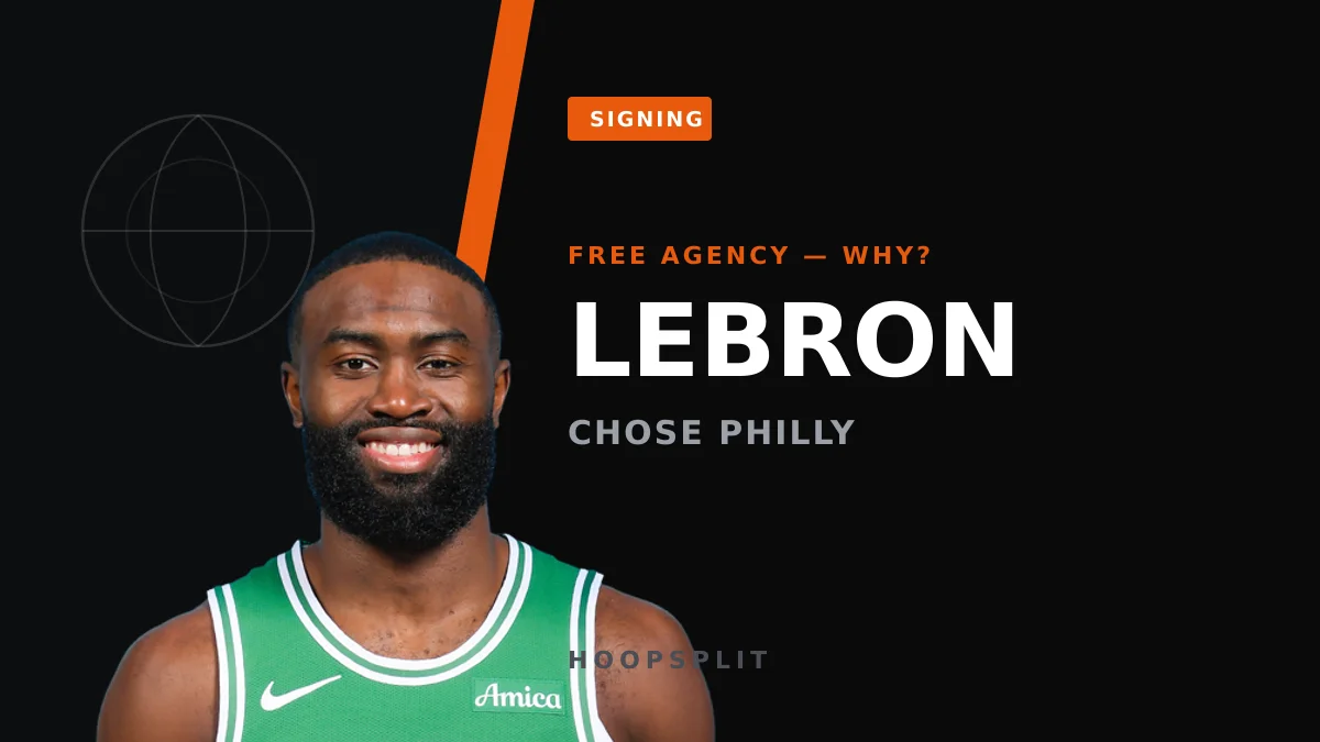 LeBron Picks Philly Over Cleveland and Miami — All Because of Jaylen Brown