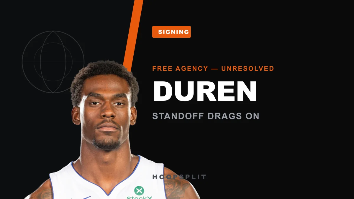 LeBron's Done, But Duren and Harden Keep Free Agency Alive