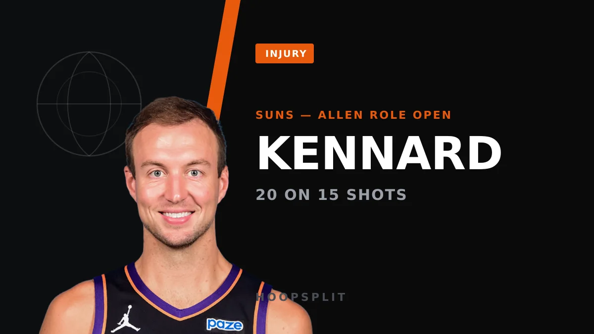 Luke Kennard's 20-Point Preseason Spark: The Suns' New Grayson Allen?
