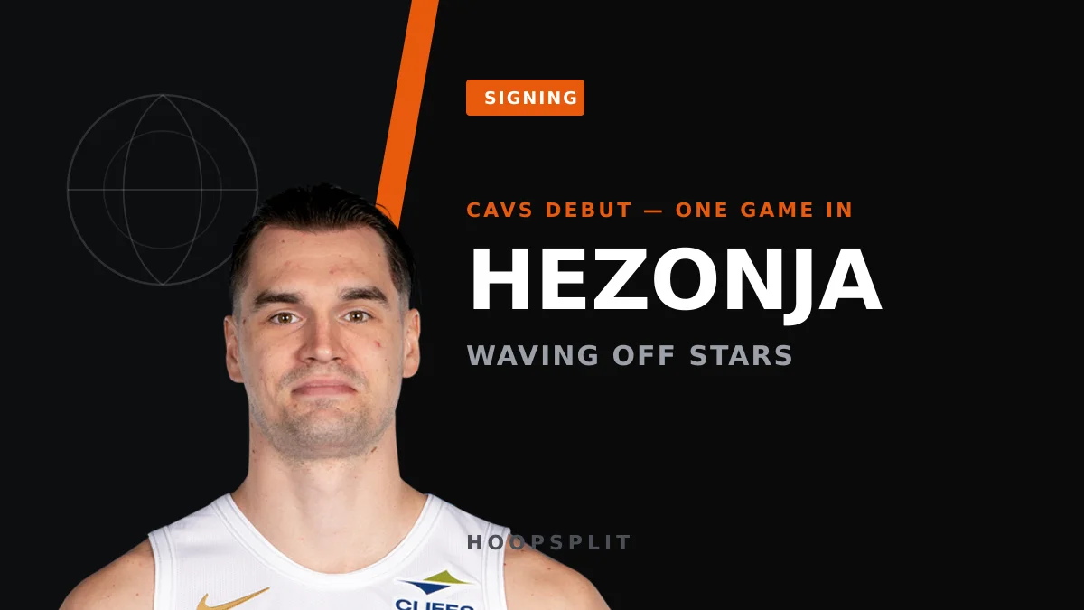 Mario Hezonja Is Already Spacing the Cavs' Floor — And Jaylon Tyson's Minutes