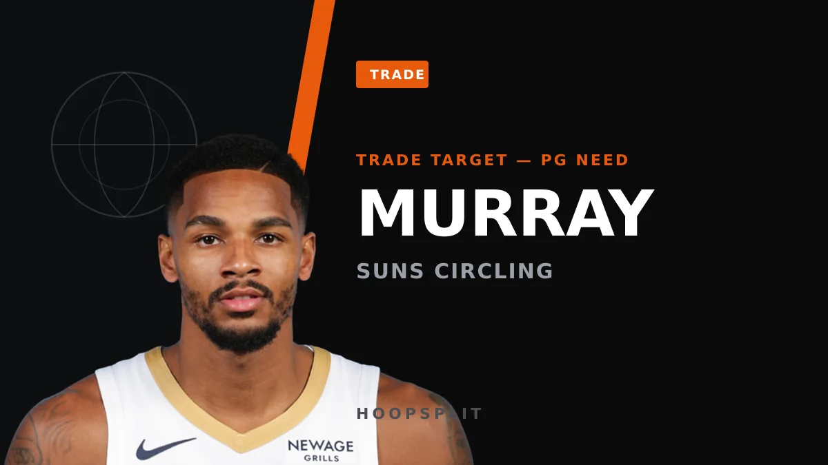 Suns Eye Dejounte Murray Trade, and Jalen Green Could Be the Cost