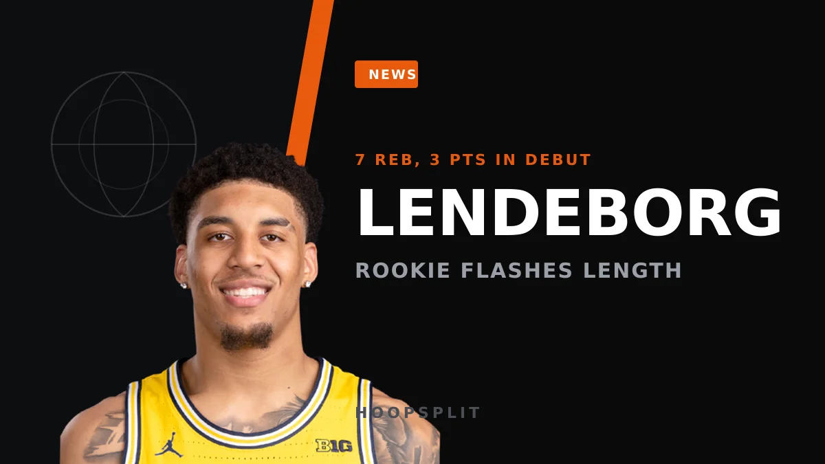 Warriors Fall 104-101 to Clippers as Lendeborg Flashes in Preseason Debut